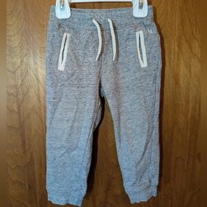 Janie and Jack Heather Gray Toddler Joggers
